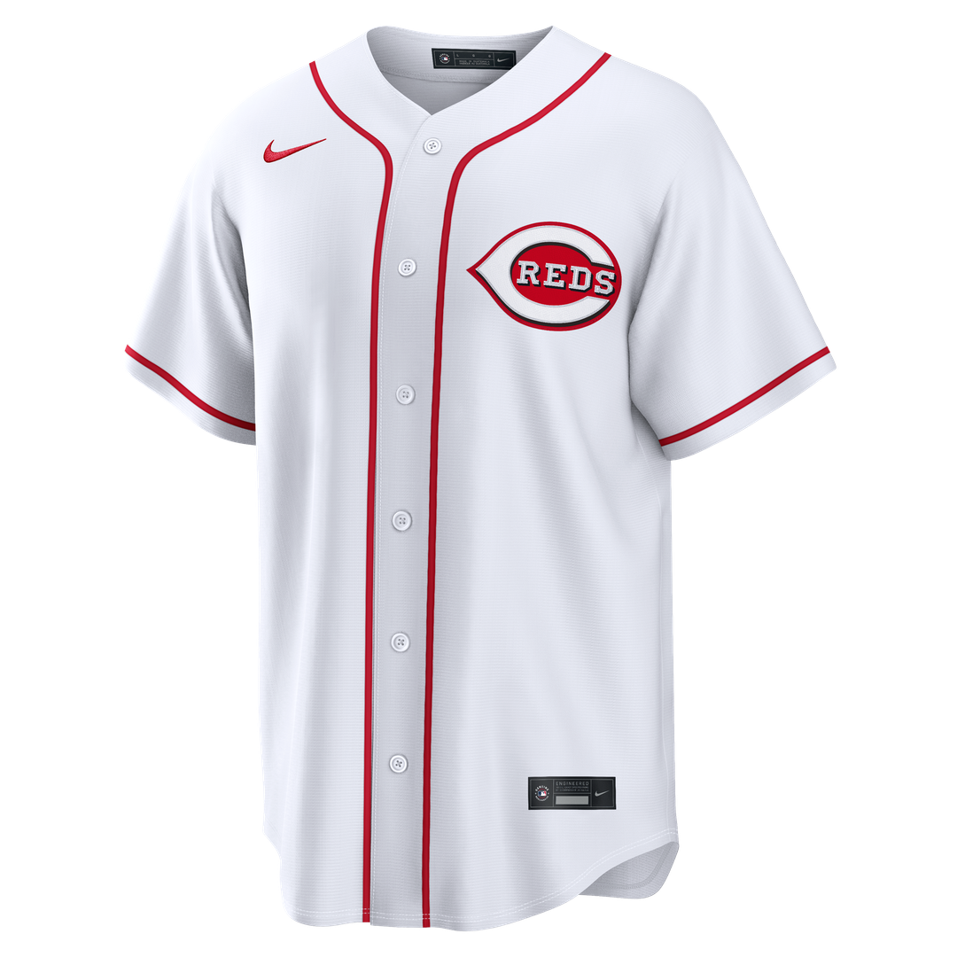 Cincinnati Reds Elly De La Cruz Home Replica Jersey — White