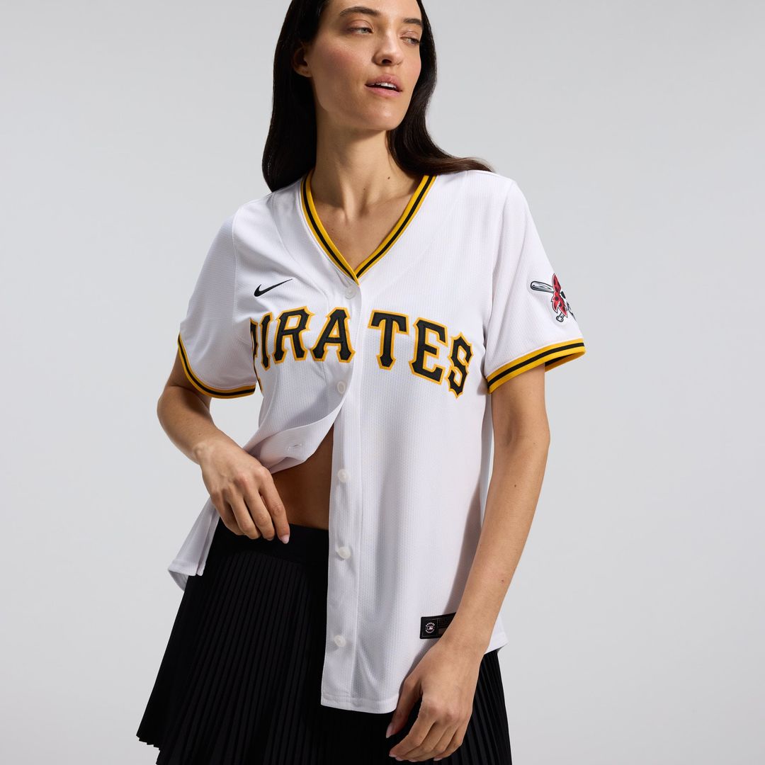 Pittsburgh Pirates Women's Home Limited Jersey — White