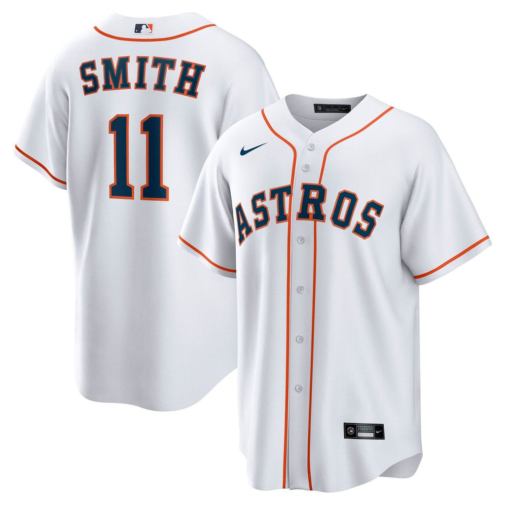 Houston Astros Cam Smith Home Replica Jersey — White