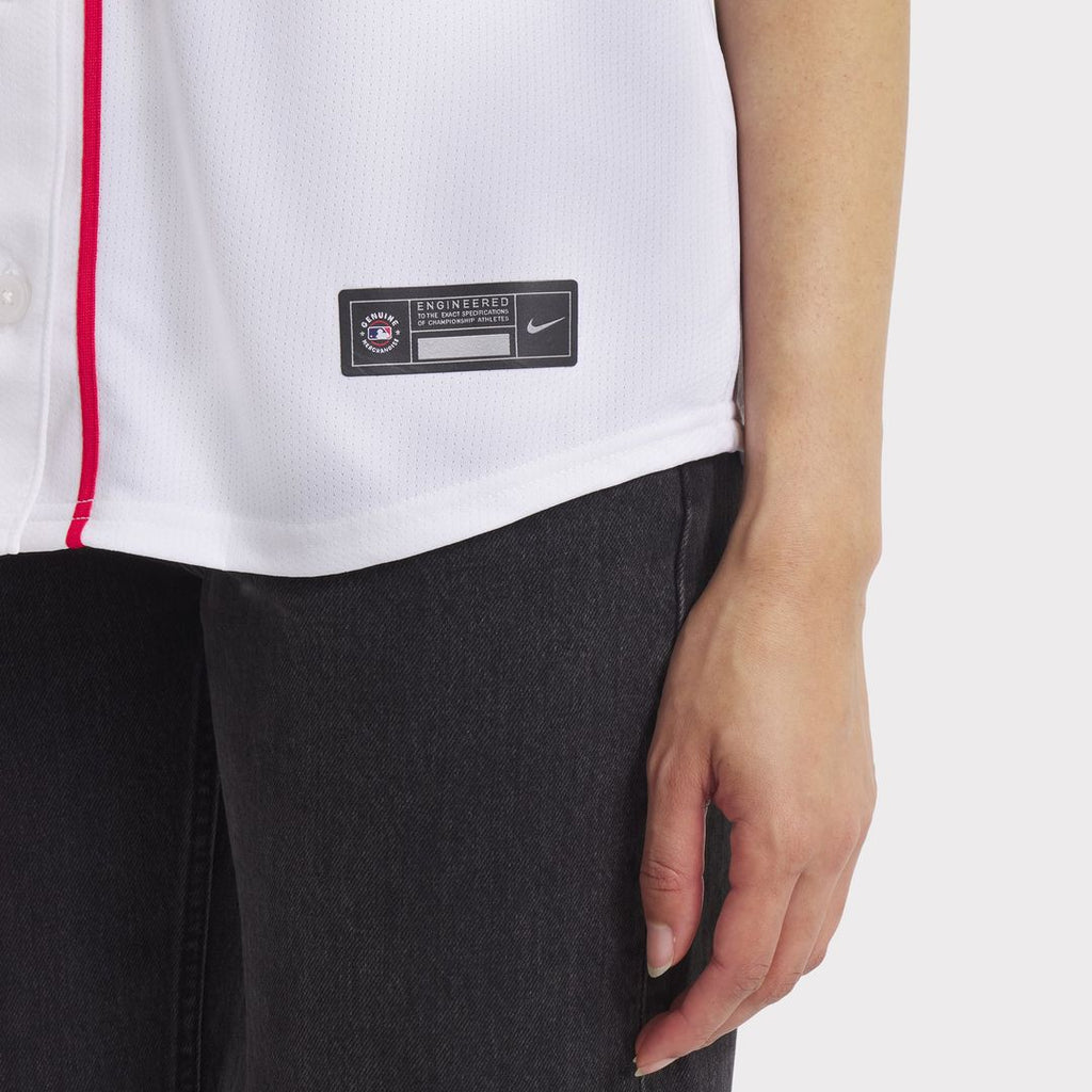 Cincinnati Reds Elly De La Cruz Women's Home Limited Jersey — White