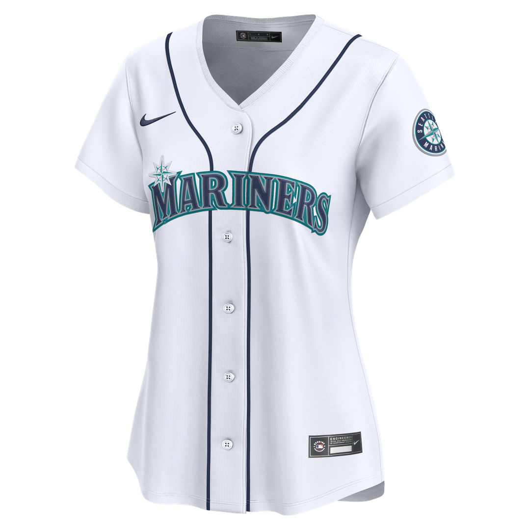 Seattle Mariners Julio Rodríguez Women's Home Limited Jersey — White