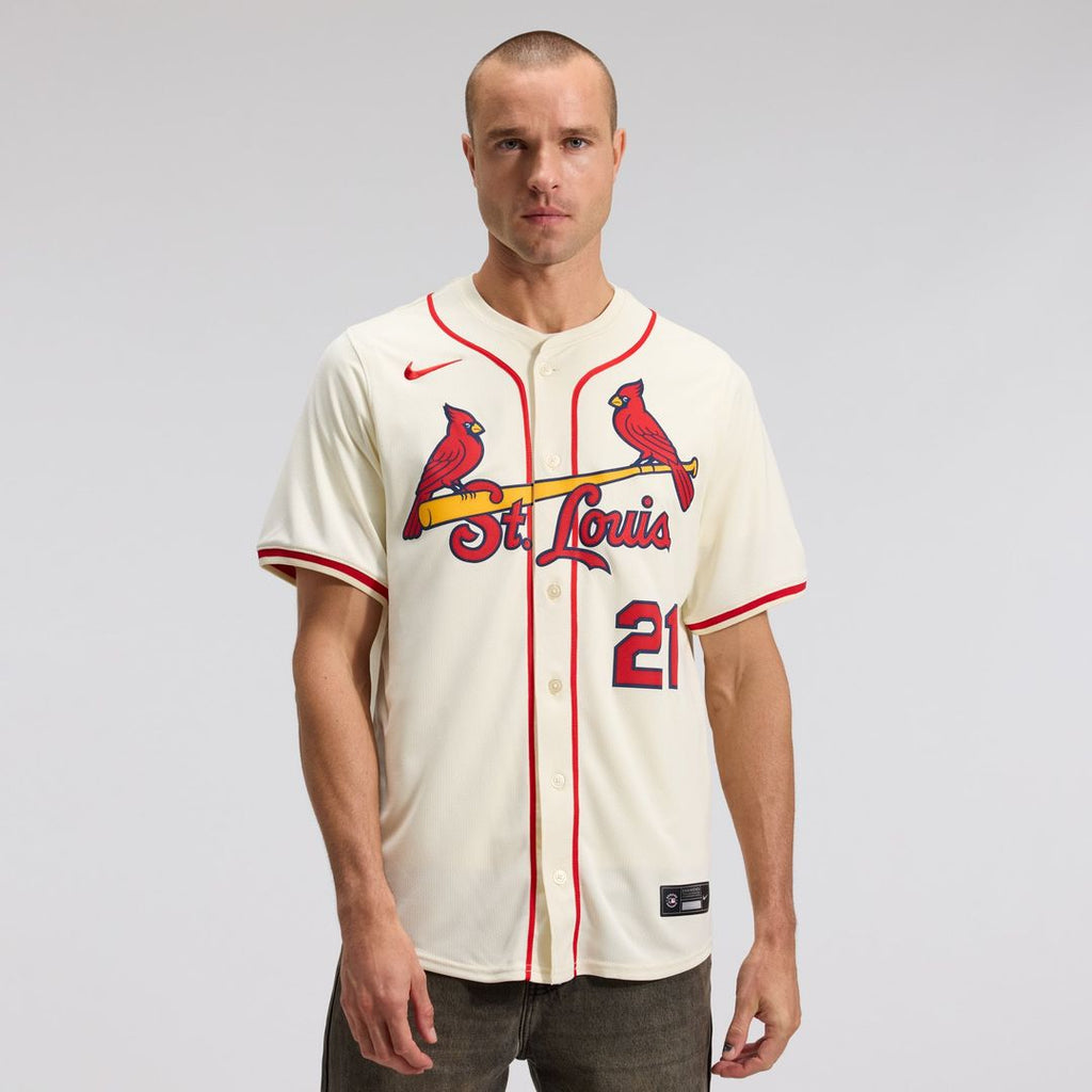 St. Louis Cardinals Lars Nootbaar Alternate 2 Limited Jersey — Cream