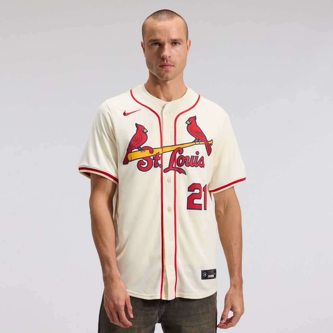 St. Louis Cardinals Lars Nootbaar Alternate 2 Limited Jersey — Cream