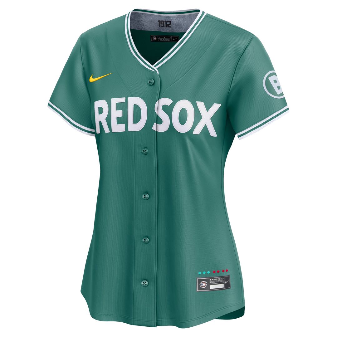 Boston Red Sox Women's 2025 City Connect Limited Jersey — Green