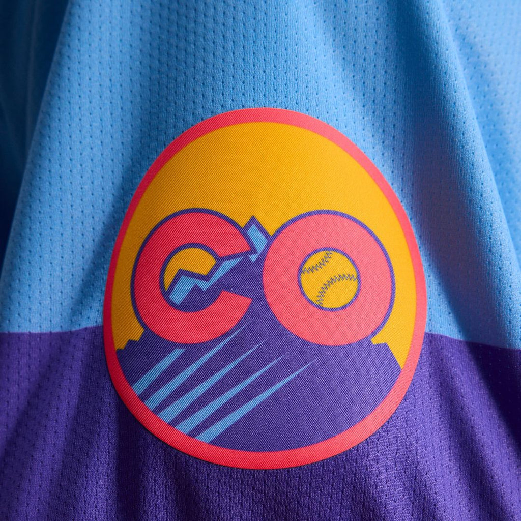 Colorado Rockies 2025 City Connect Limited Jersey — Purple/Light Blue