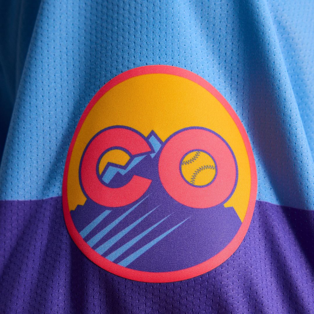 Colorado Rockies 2025 City Connect Limited Jersey — Purple/Light Blue
