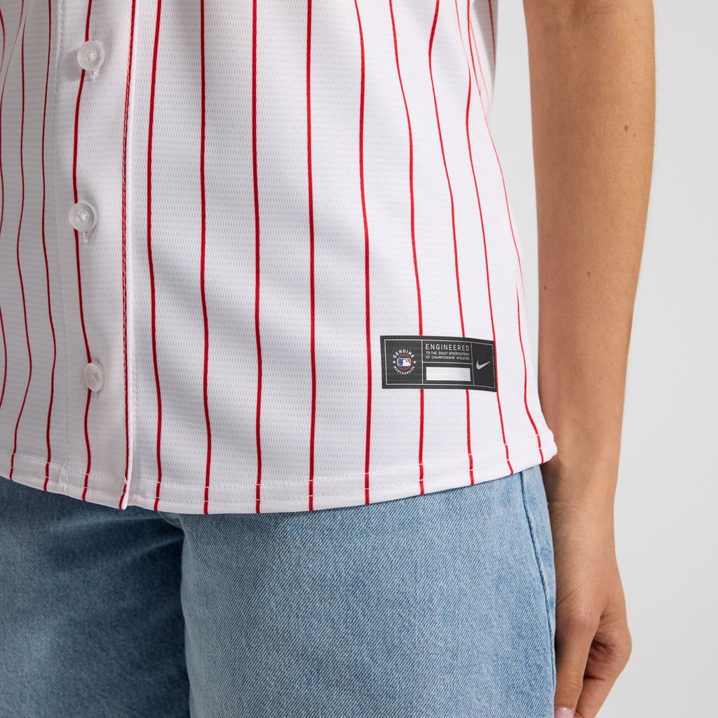 Philadelphia Phillies Women's Home Replica Team Jersey — White