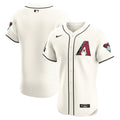 Arizona Diamondbacks Home Elite Patch Jersey — White