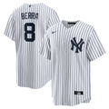 New York Yankees Yogi Berra Home Retired Replica Jersey — White