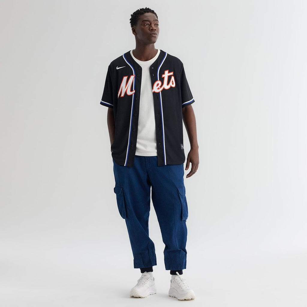 New York Mets Juan Soto Fashion Replica Black Out Jersey