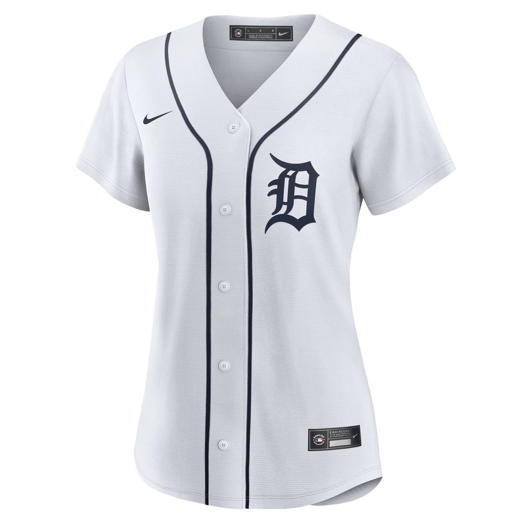 Detroit Tigers Parker Meadows Women's Home Replica Jersey — White