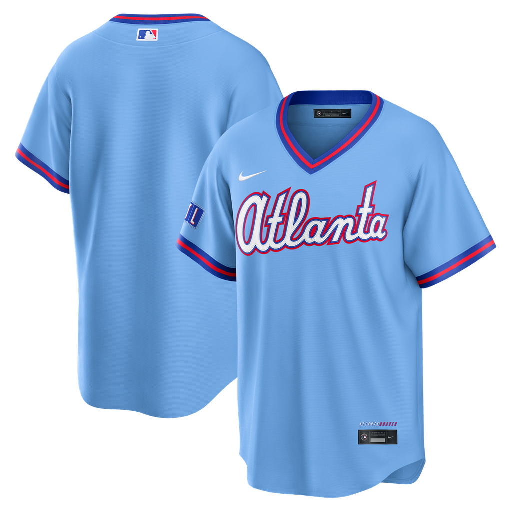 Atlanta Braves 2026 City Connect Stadium Jersey — Powder Blue