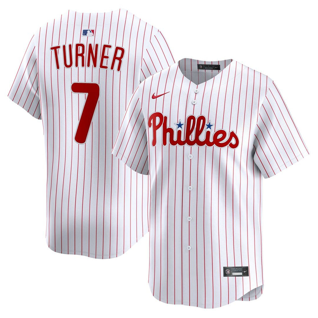 Philadelphia Phillies Trea Turner Home Limited Jersey — White