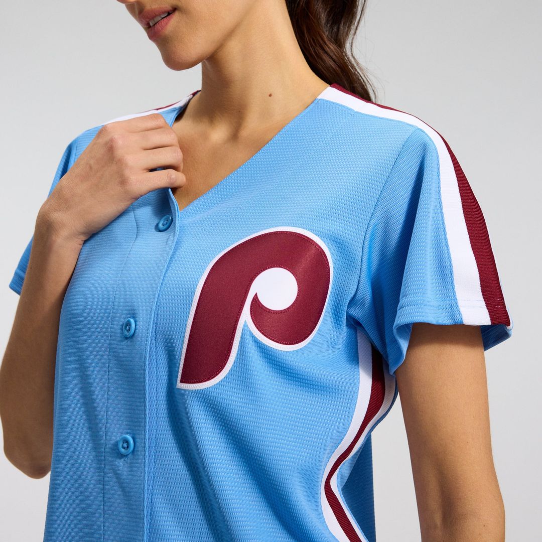 Philadelphia Phillies Ryan Howard Women's Replica Jersey — Light Blue