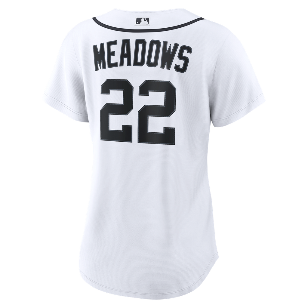 Detroit Tigers Parker Meadows Women's Home Replica Jersey — White