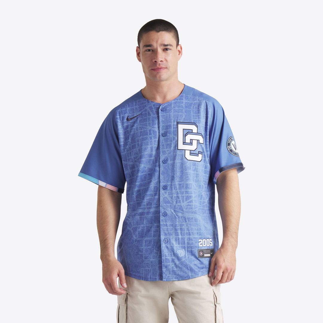Washington Nationals 2025 City Connect Limited Jersey — Blue