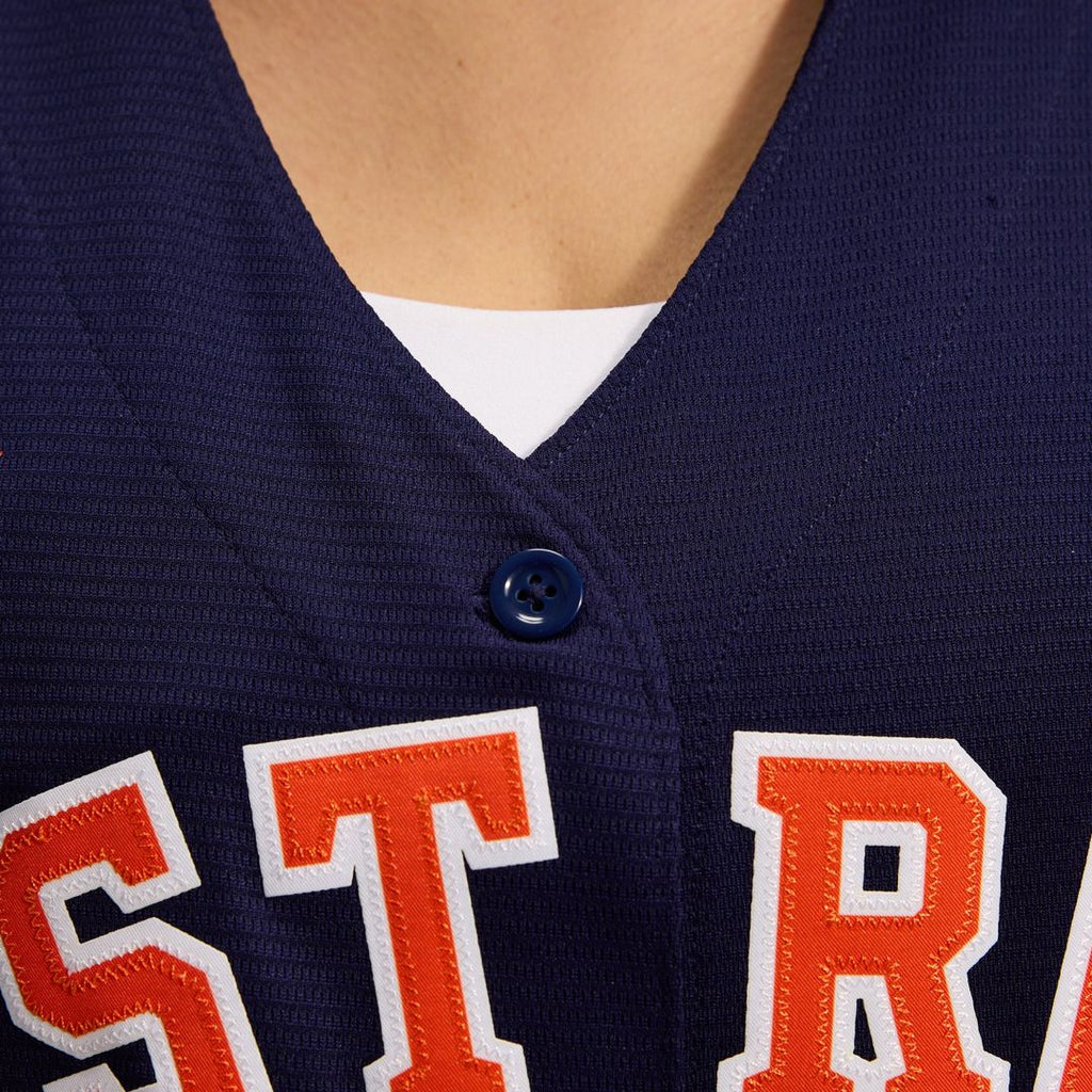 Houston Astros Jose Altuve Women's Alternate Replica Jersey — Navy