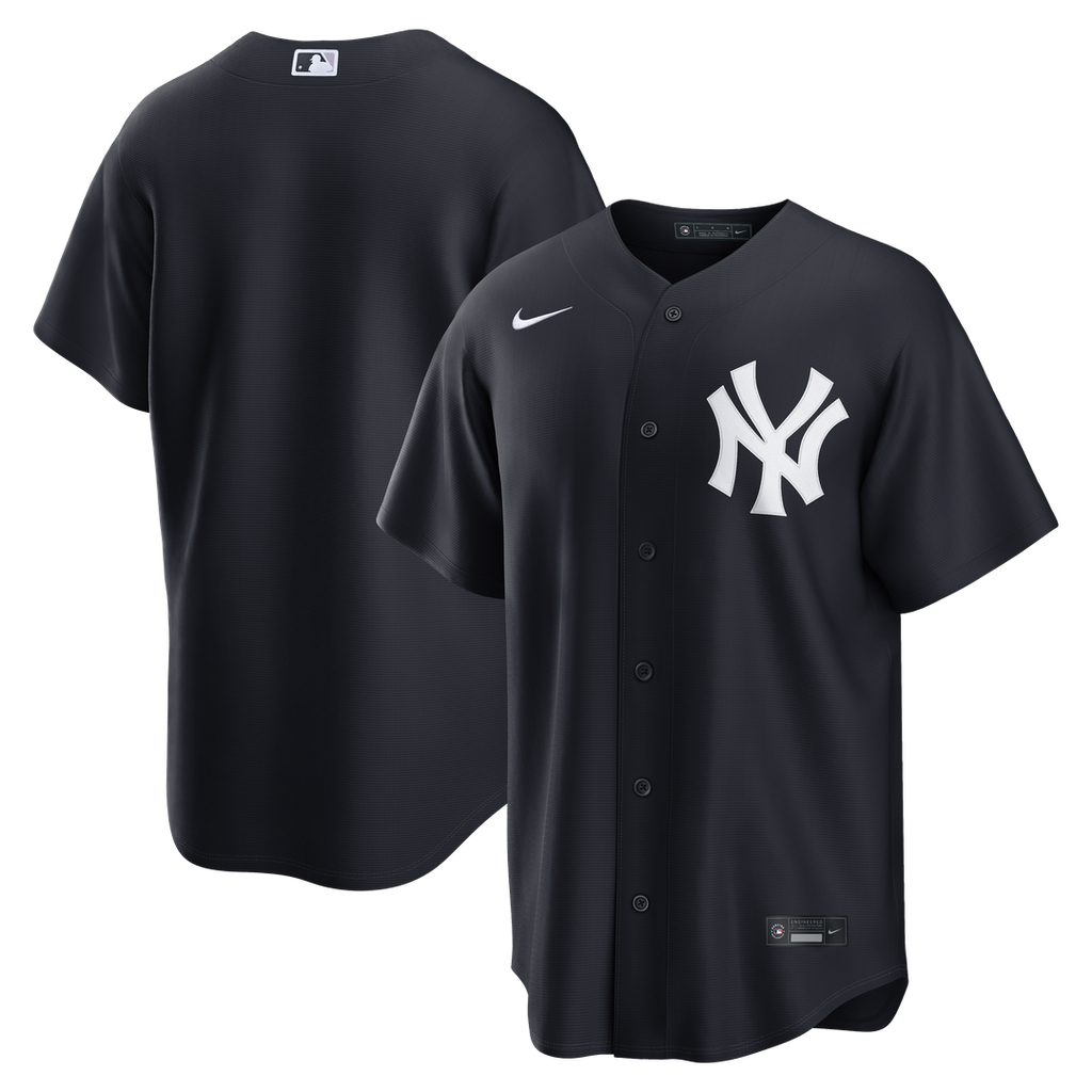New York Yankees Alternate Replica Jersey — Navy