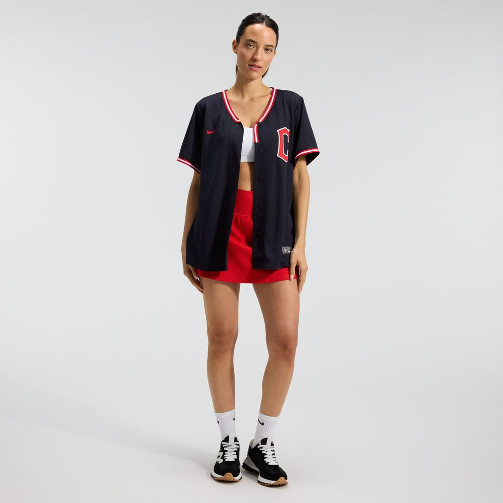 Cleveland Guardians Women's Alternate Replica Jersey — Navy