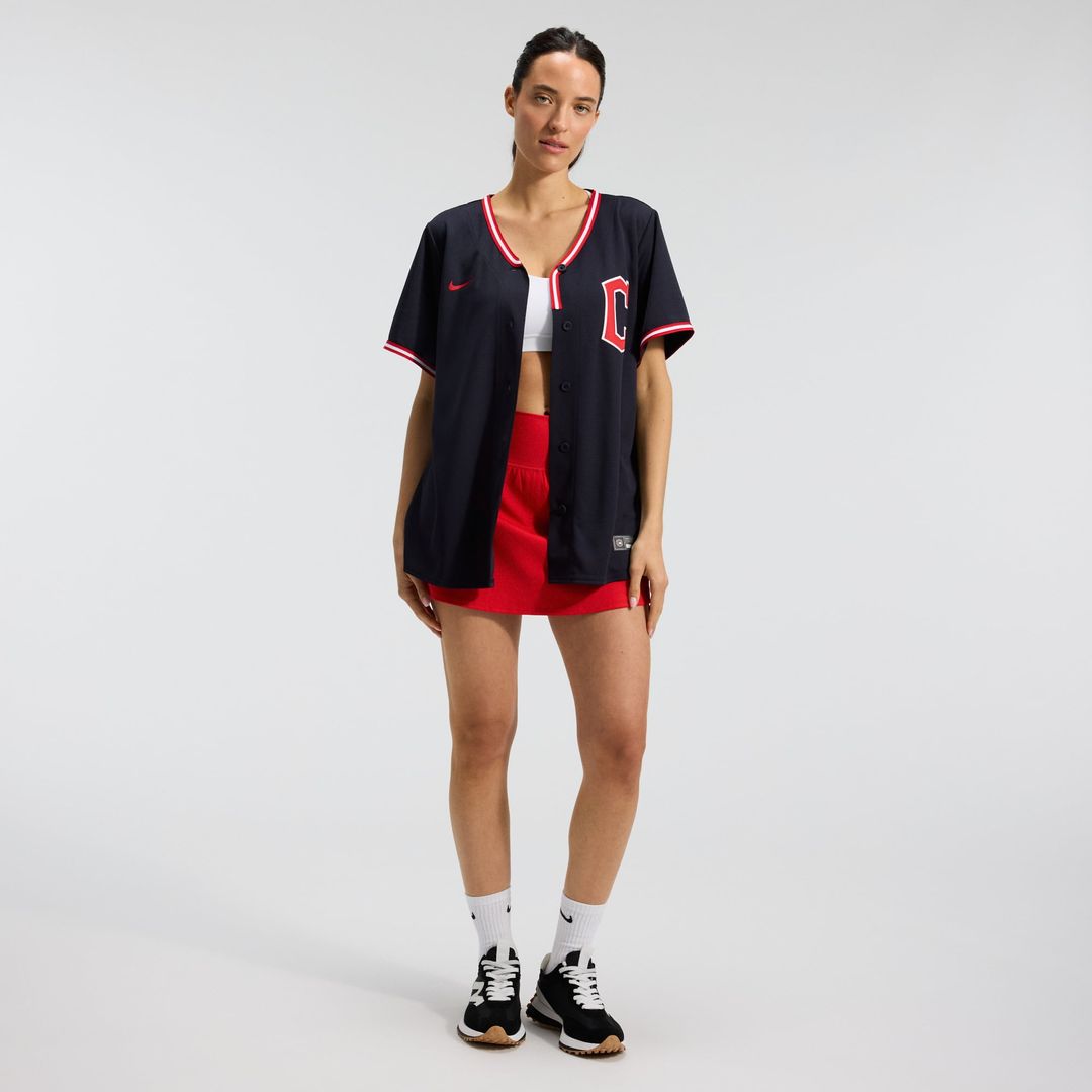 Cleveland Guardians Women's Alternate Replica Jersey — Navy