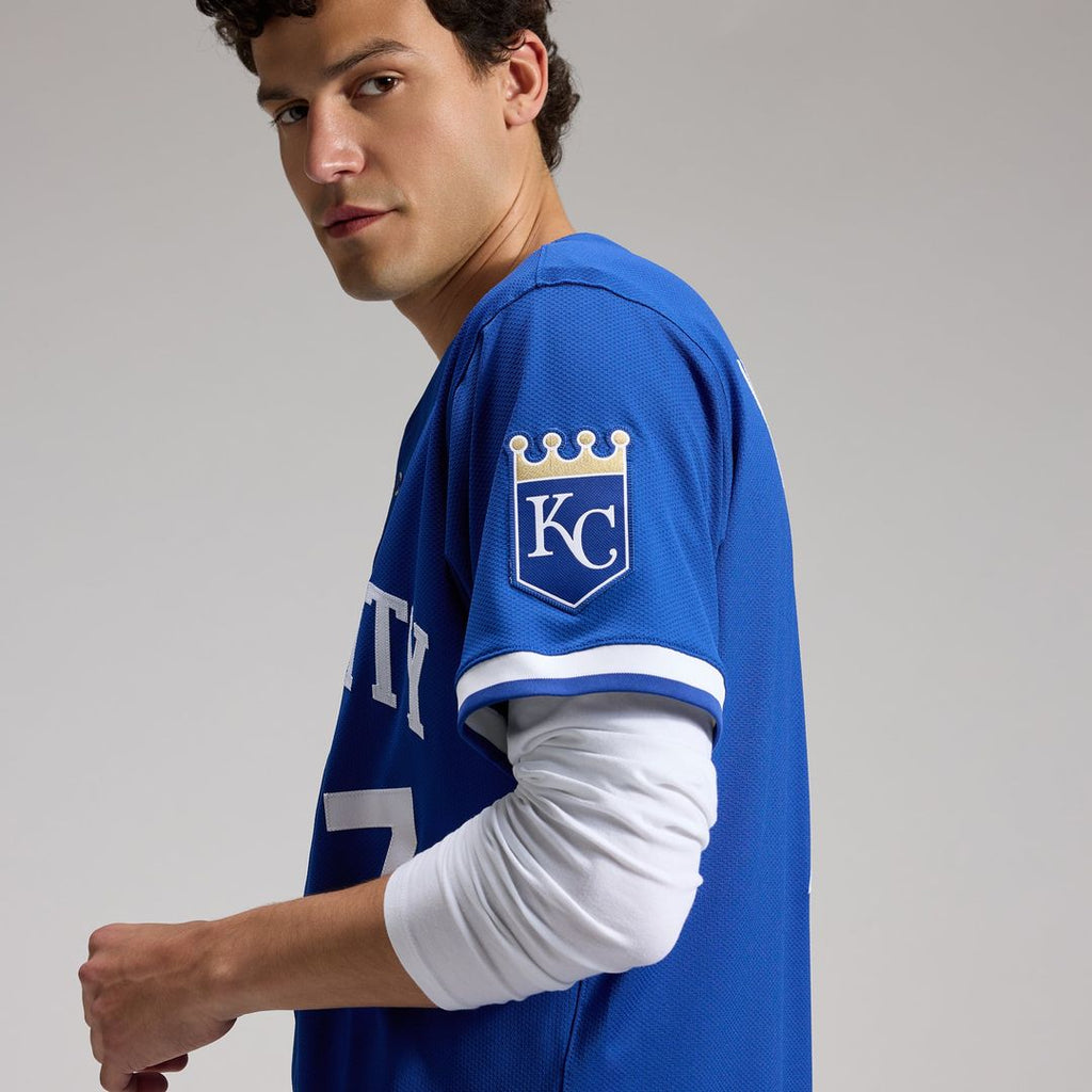 Kansas City Royals Bobby Witt Jr. Home ElitePlayer Jersey — White