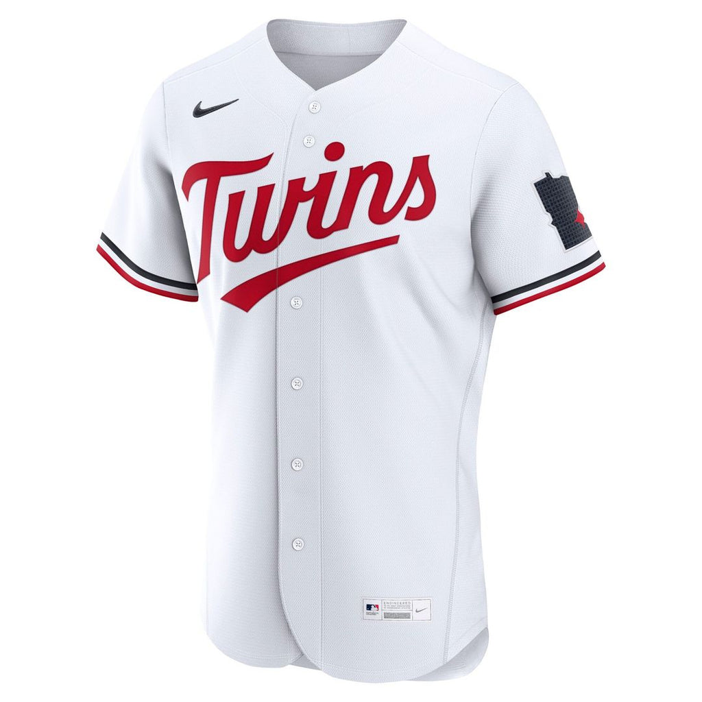 Minnesota Twins Home Authentic Jersey — White