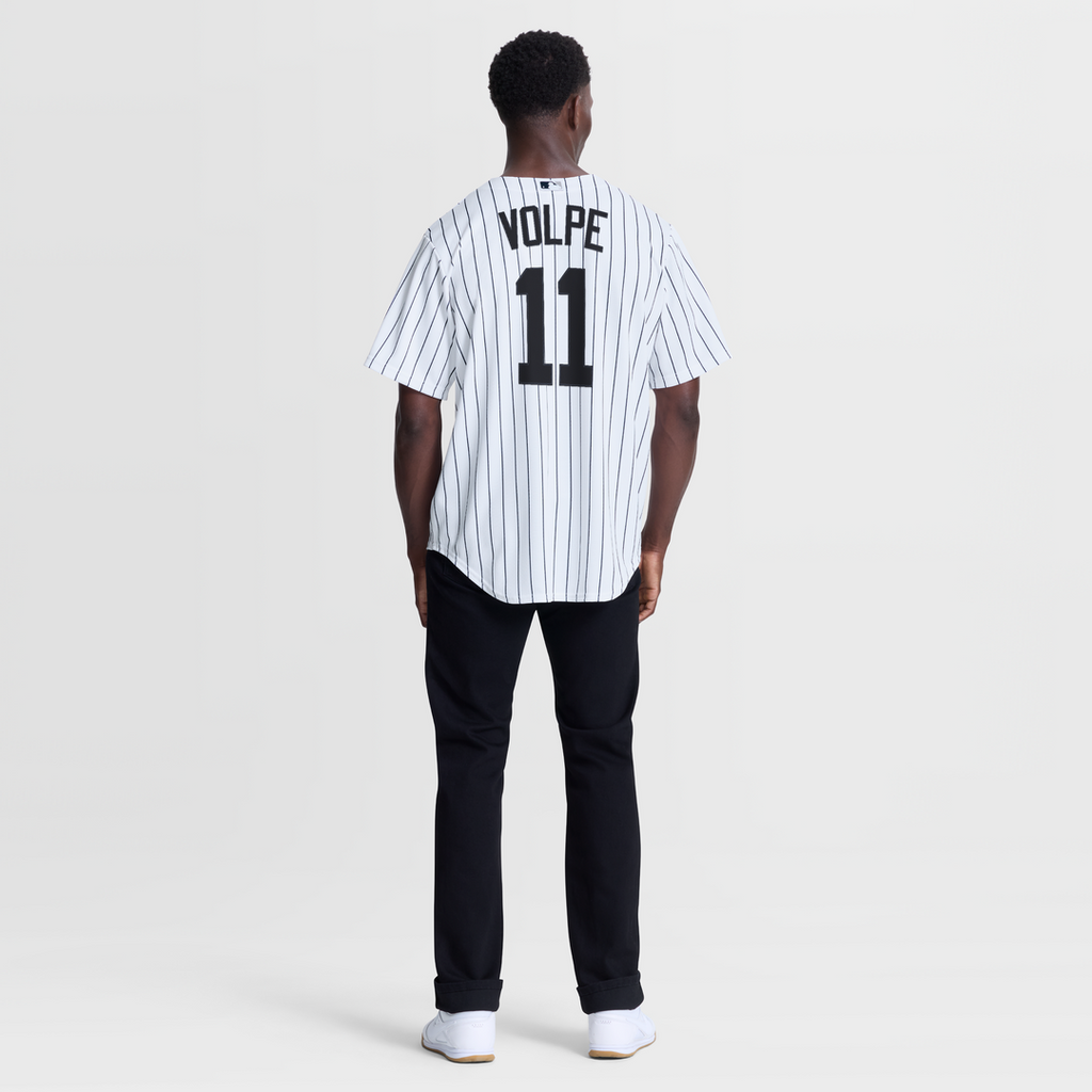 New York Yankees Anthony Volpe Home Replica Jersey — White