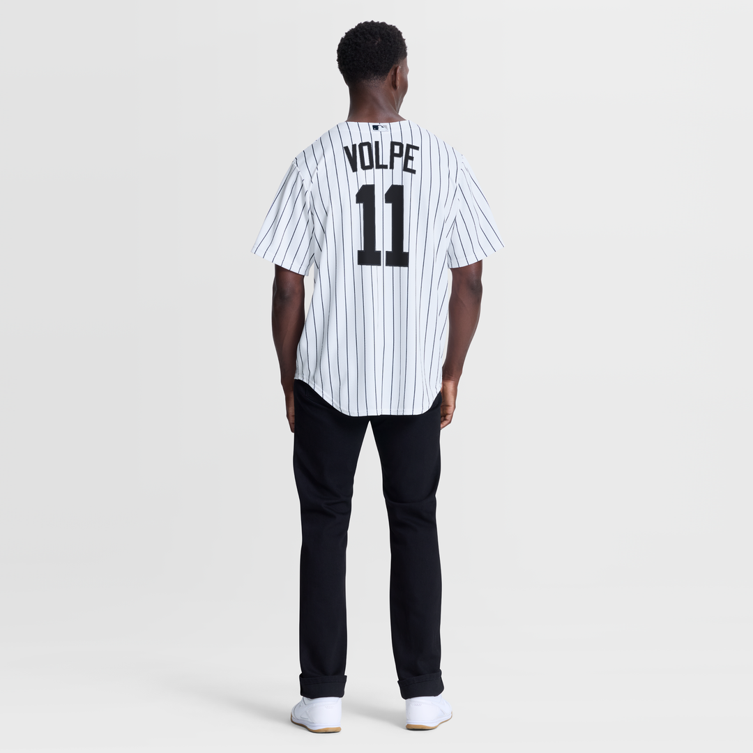 New York Yankees Anthony Volpe Home Replica Jersey — White