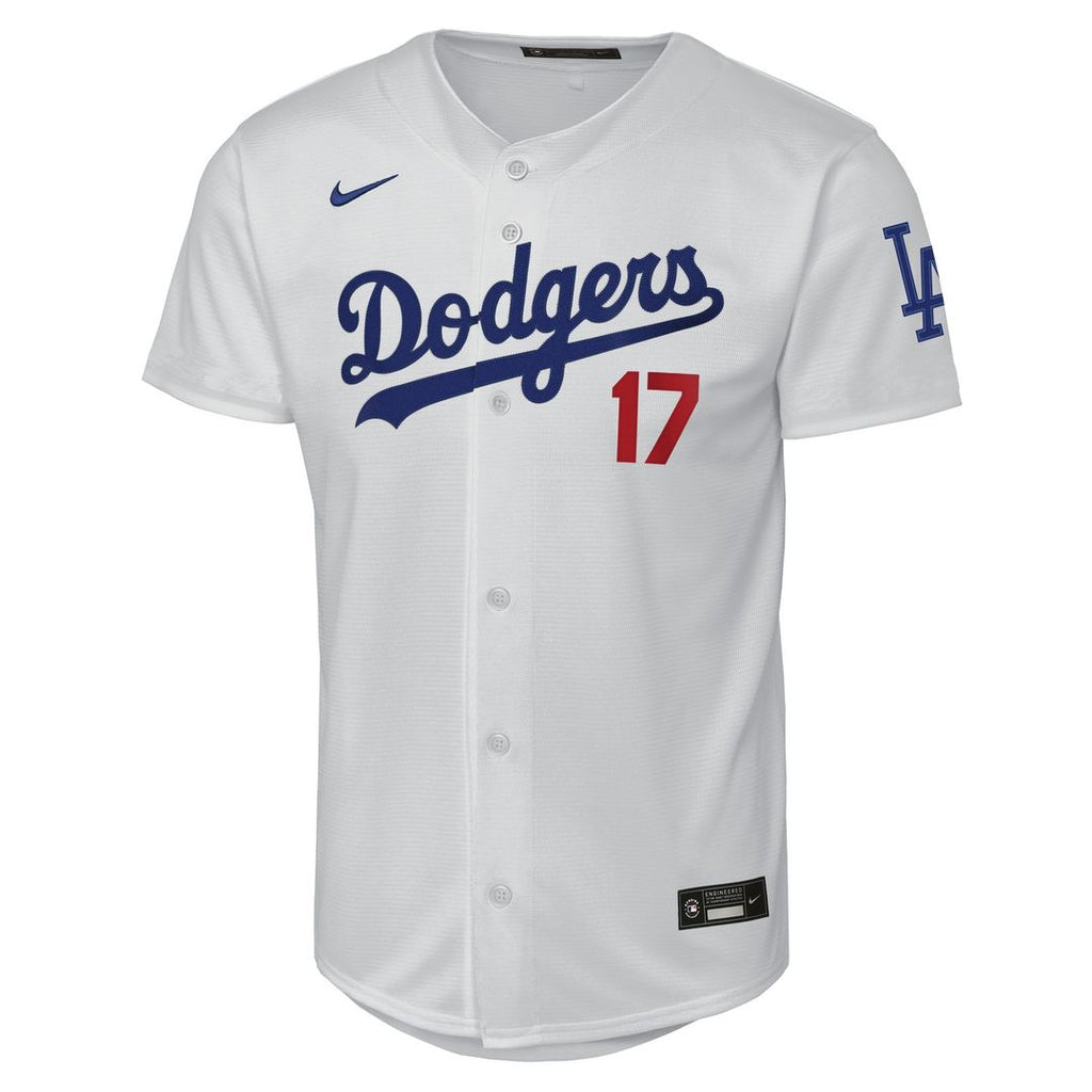 Los Angeles Dodgers Shohei Ohtani Youth Home Stadium Jersey — White