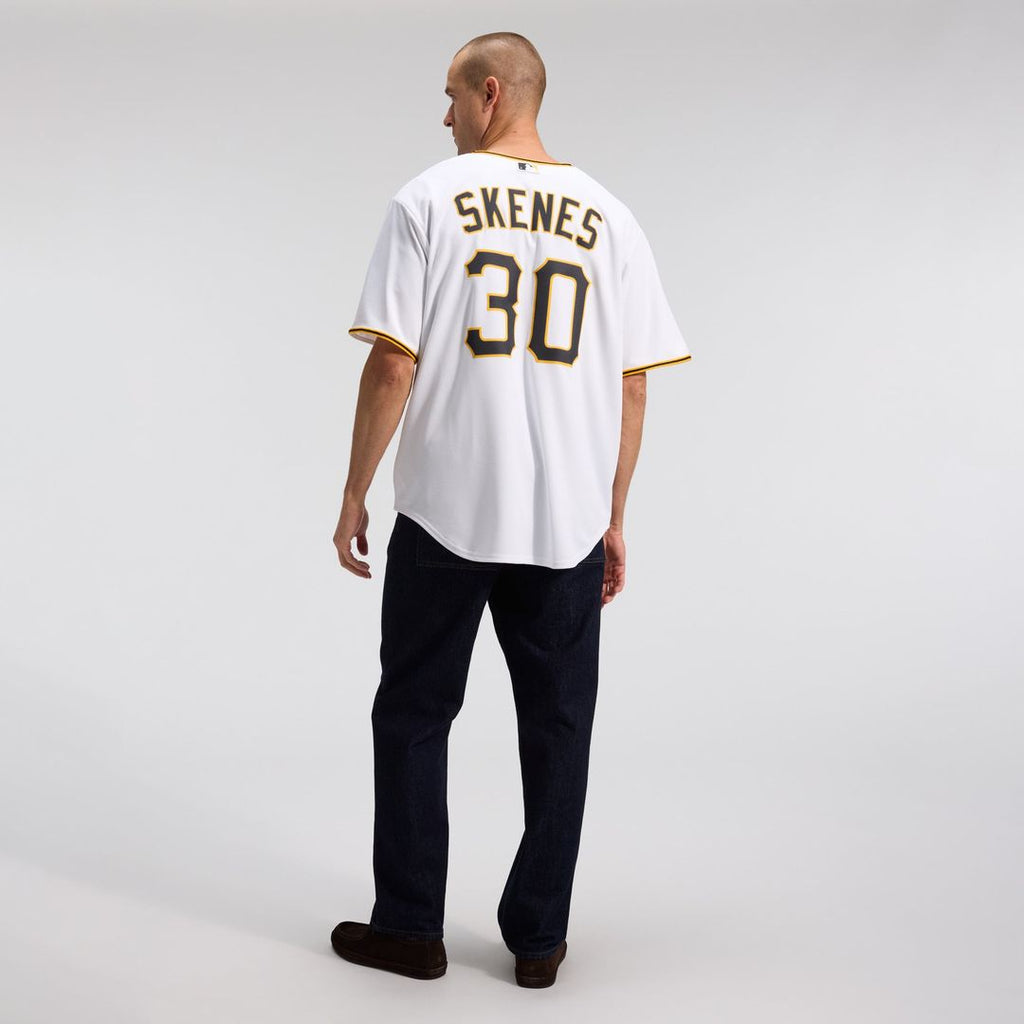 Pittsburgh Pirates Paul Skenes Home Replica Jersey — White