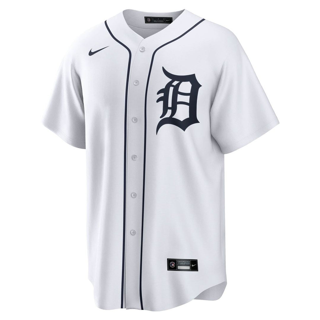 Detroit Tigers Wenceel Pérez Home Replica Jersey — White
