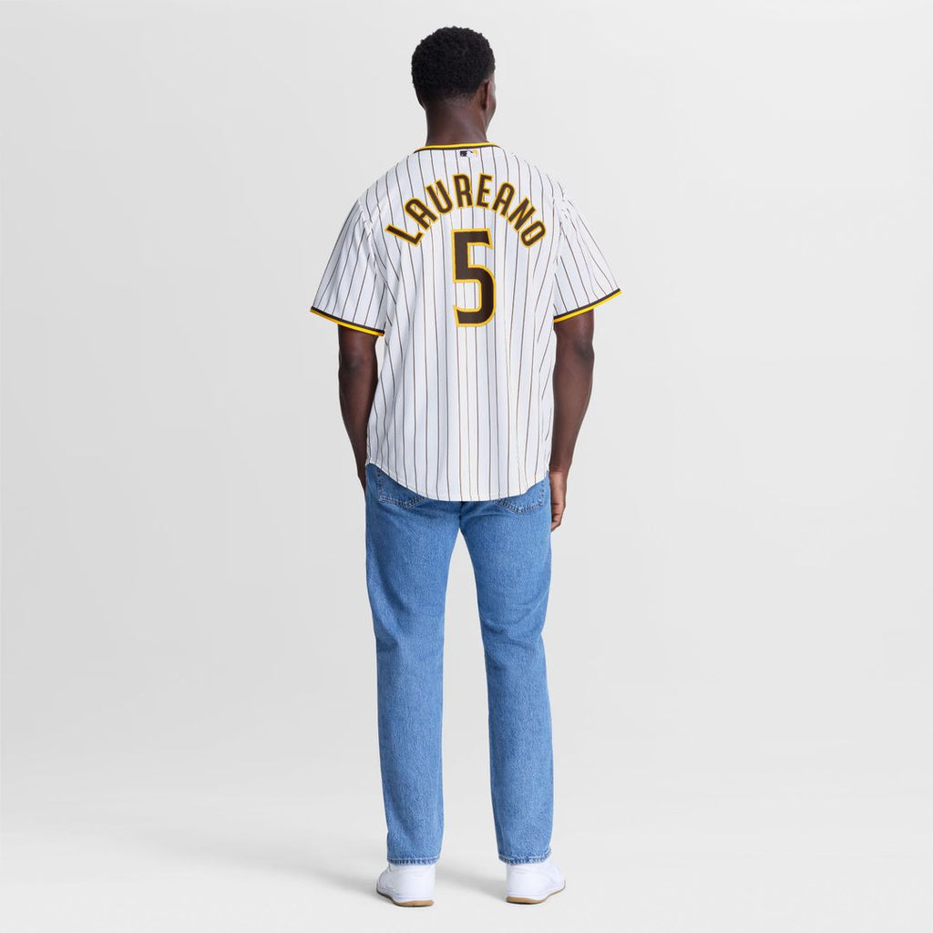 San Diego Padres Ramón Laureano Home Replica Jersey — White