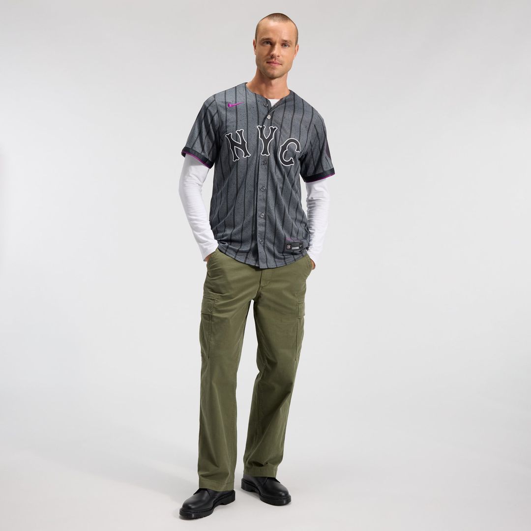 New York Mets City Connect Limited Jersey — Gray