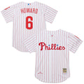 Philadelphia Phillies Ryan Howard Cooperstown Authentic Jersey — White