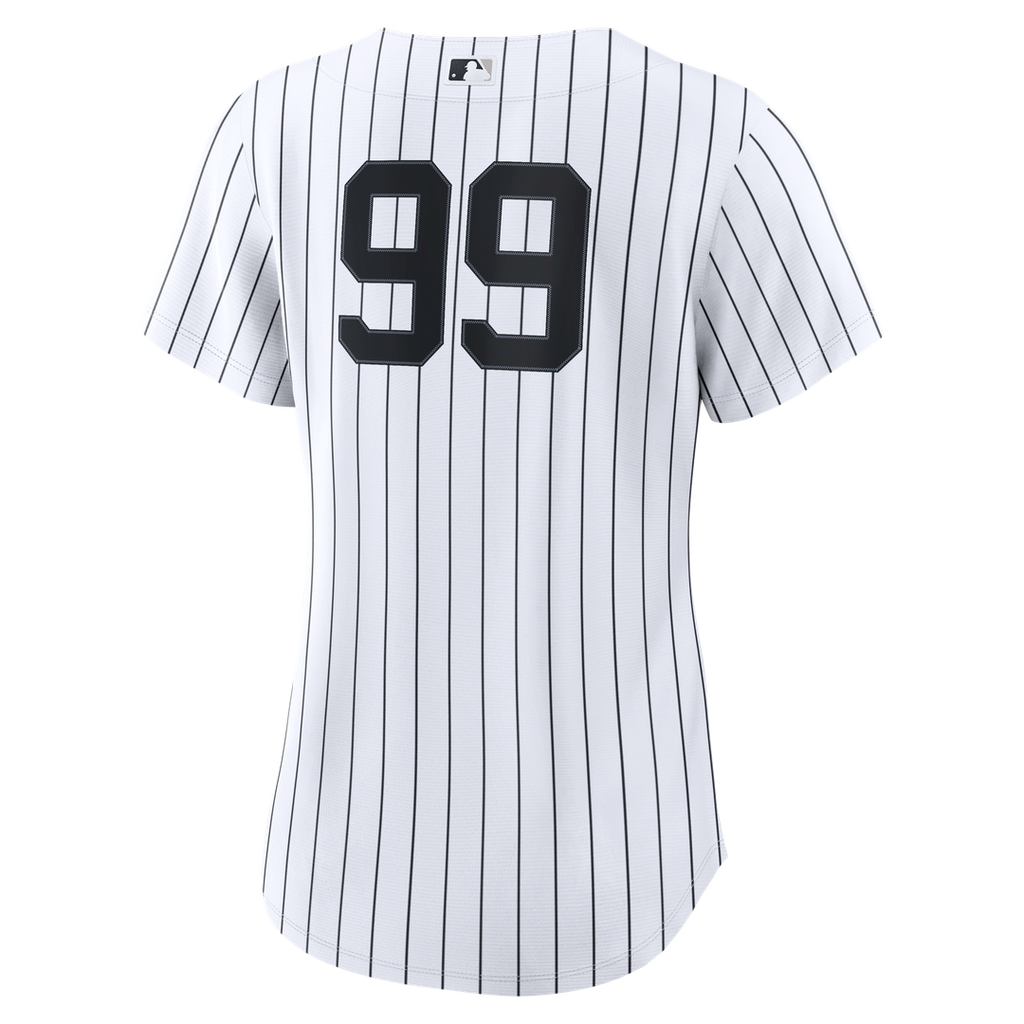 New York Yankees Aaron Judge Women's Home Replica Jersey — White