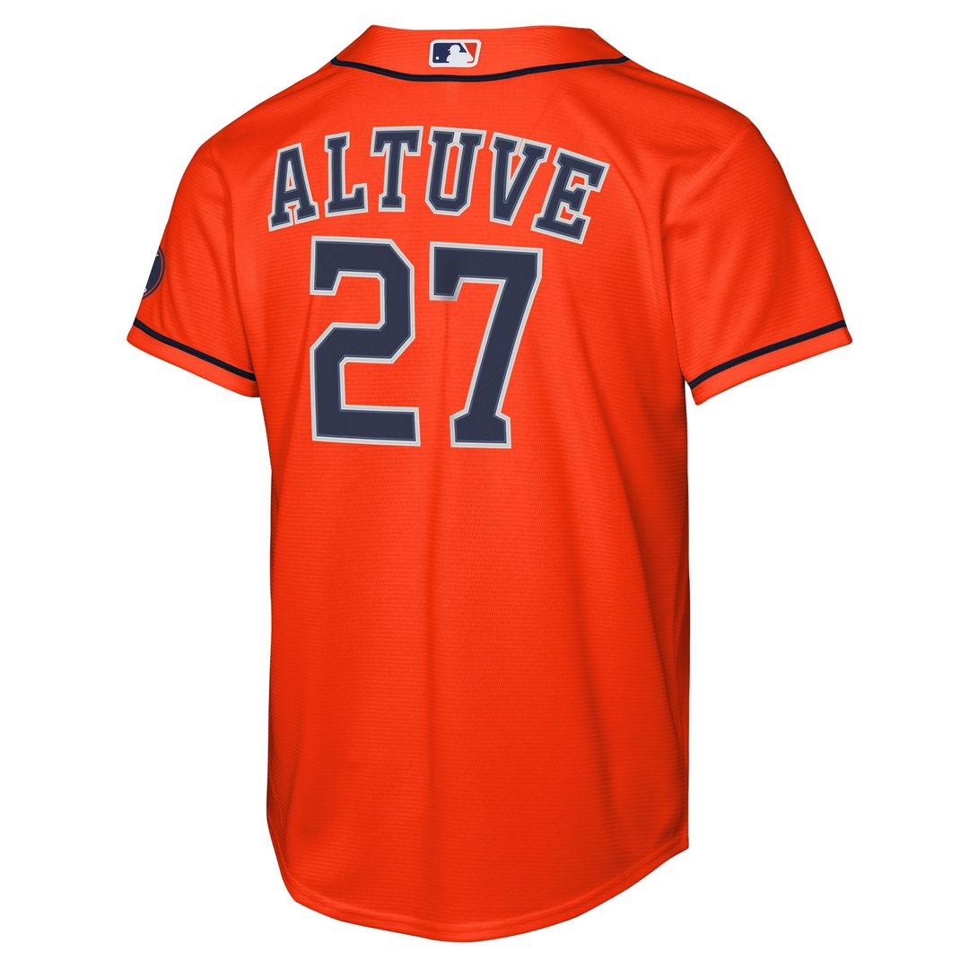 Houston Astros Jose Altuve Youth Home Stadium Jersey — White