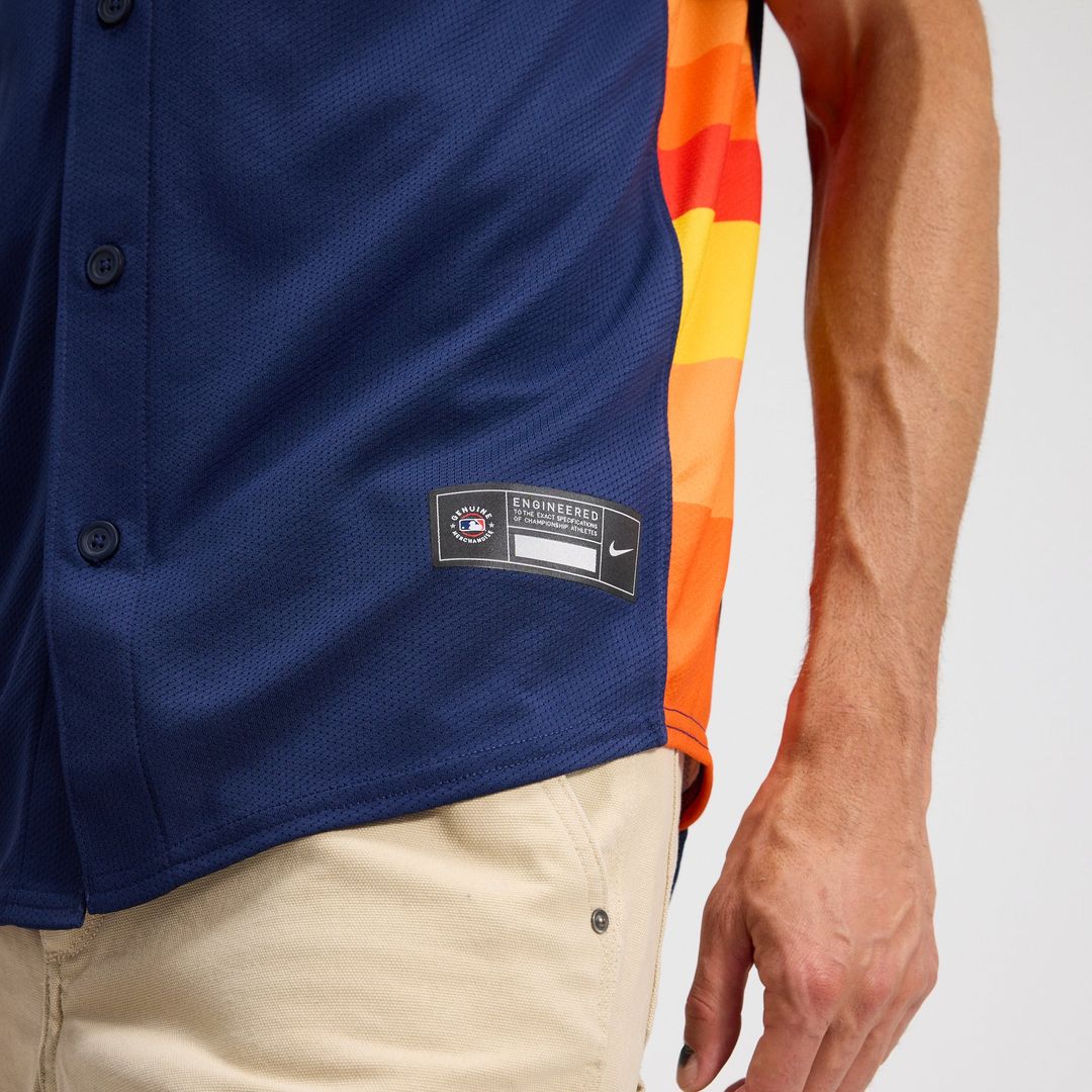 Houston Astros Jose Altuve Alternate Limited Jersey — Navy