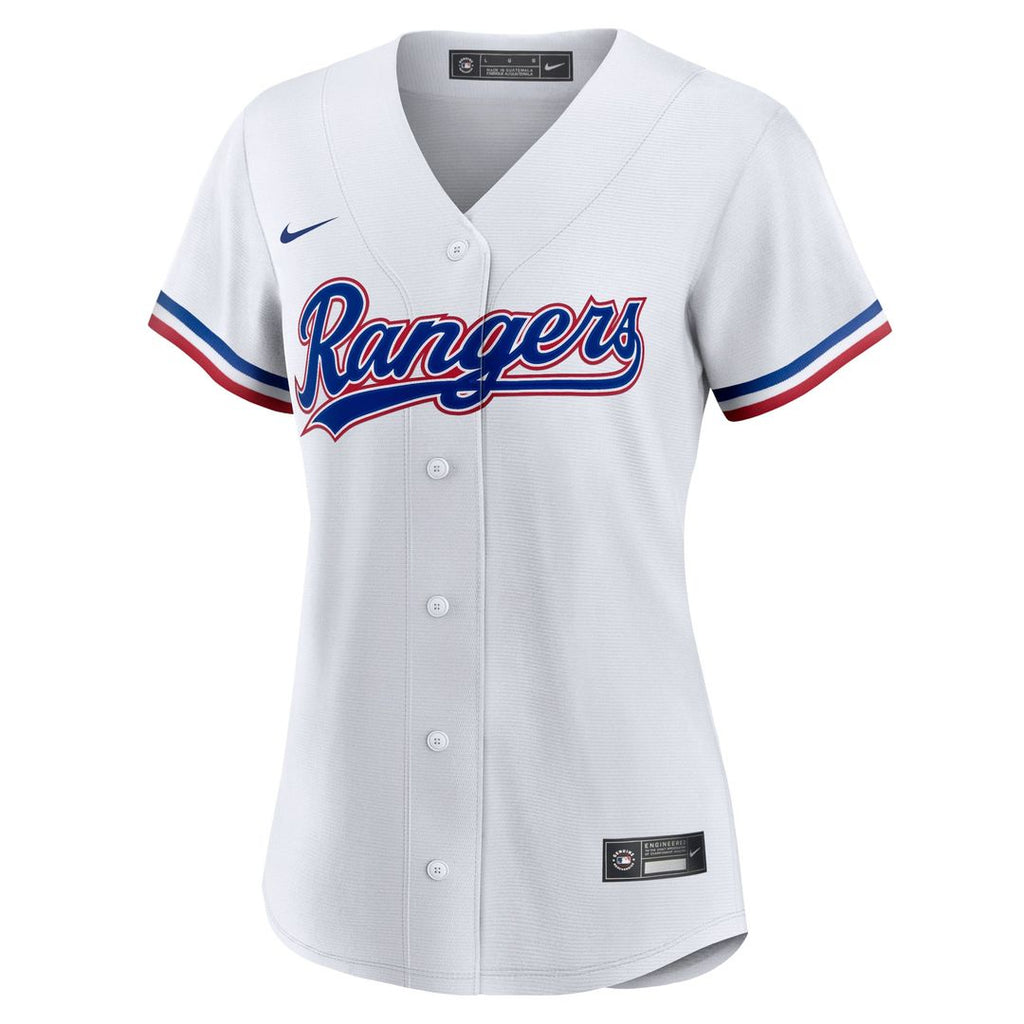 Texas Rangers Corey Seager Women's Home Replica Jersey — White