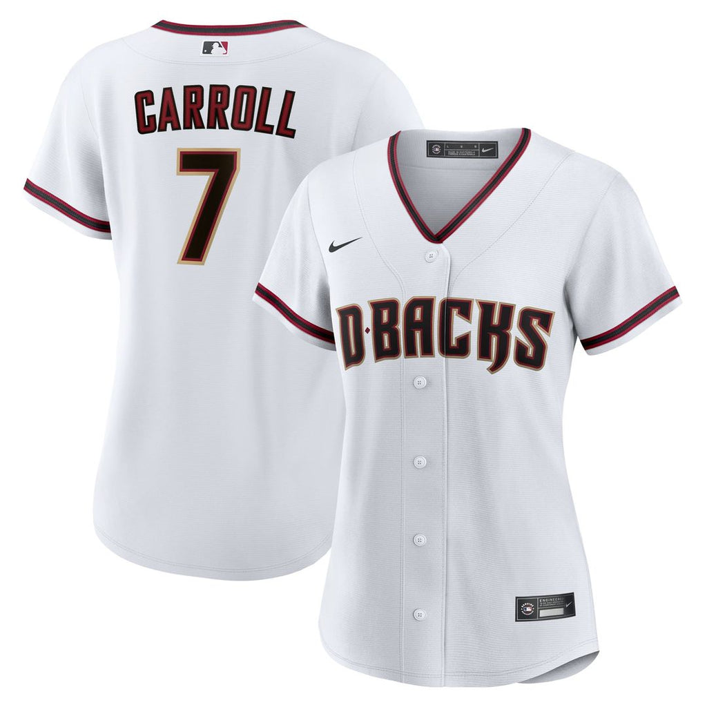 Arizona Diamondbacks Corbin Carroll Women's Home Replica Jersey — White