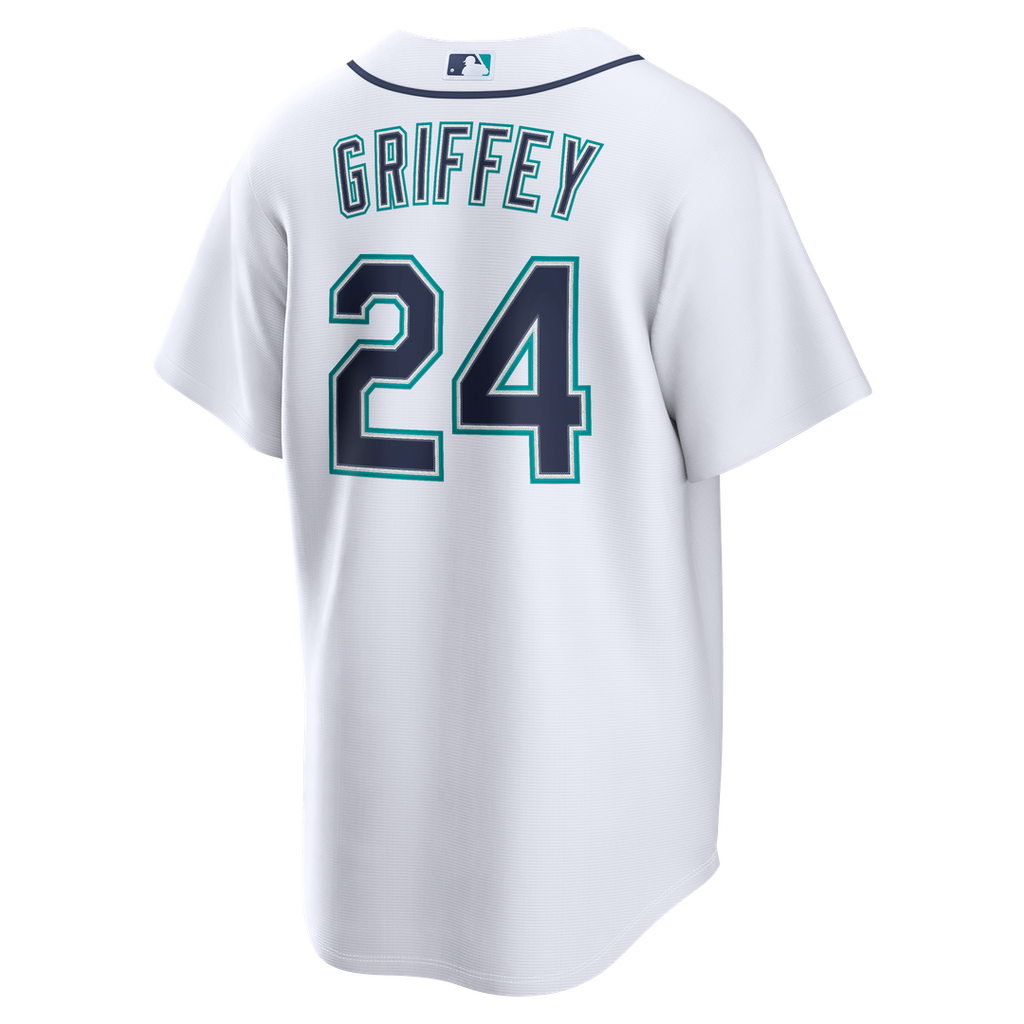 Seattle Mariners Ken Griffey Jr. Home Replica Jersey — White