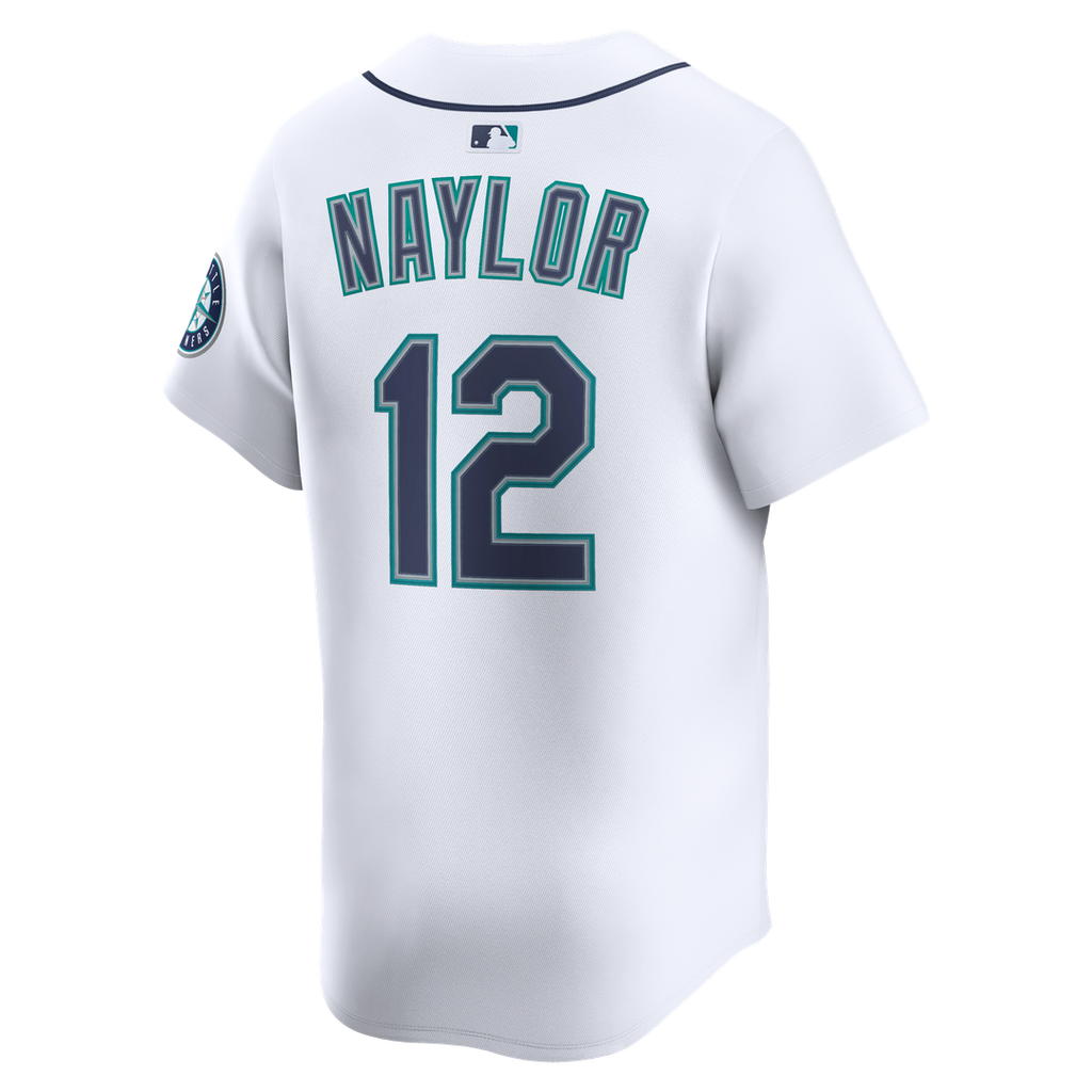 Seattle Mariners Josh Naylor Home Limited Jersey — White