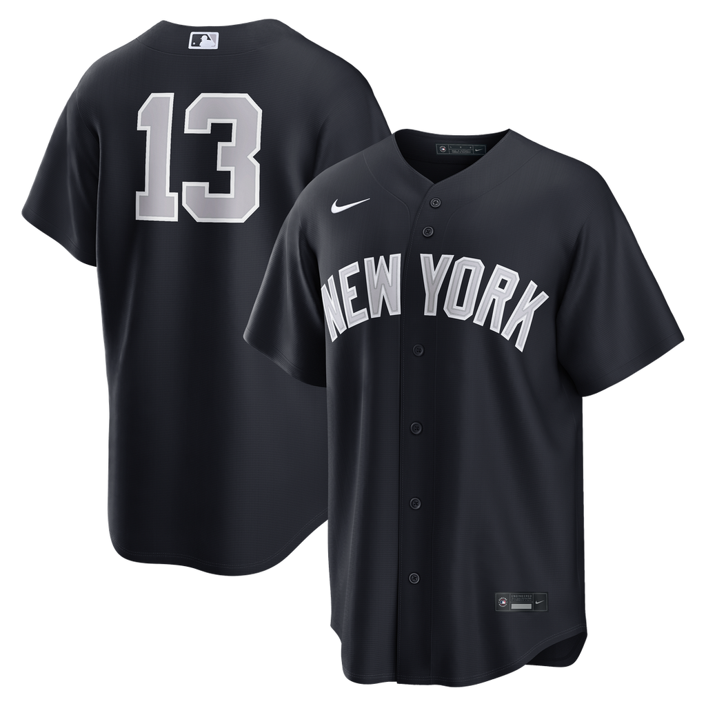 New York Yankees Jazz Chisholm Jr. Alternate Replica Jersey — Navy