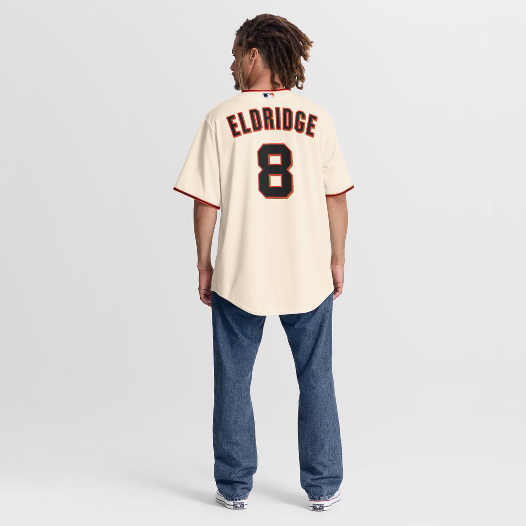 San Francisco Giants Bryce Eldridge Home Replica Jersey — Cream