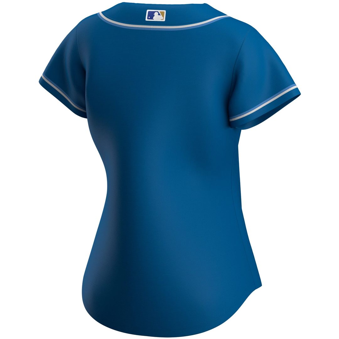 Kansas City Royals Women's Home Replica Team Logo Jersey — White