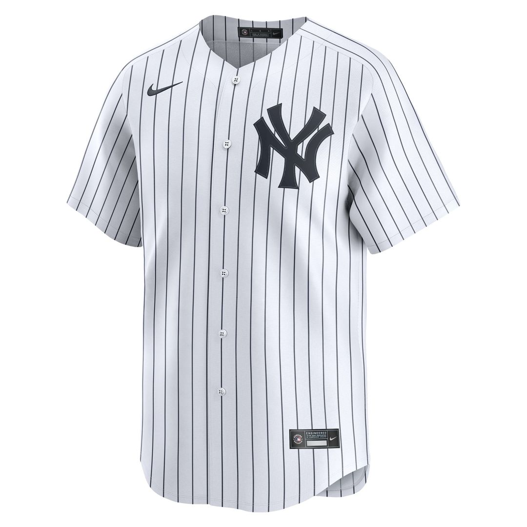 New York Yankees Mickey Mantle Home Limited Jersey — White