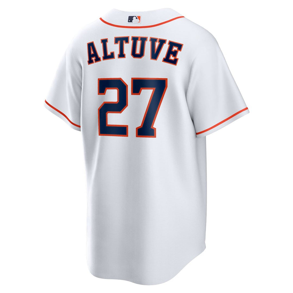 Houston Astros Jose Altuve Home Replica Player Name Jersey — White