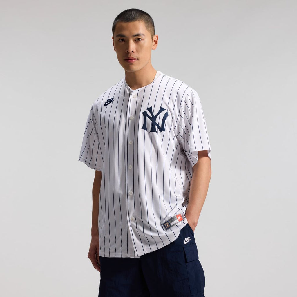 New York Yankees Babe Ruth Throwback Cooperstown Limited Jersey — White