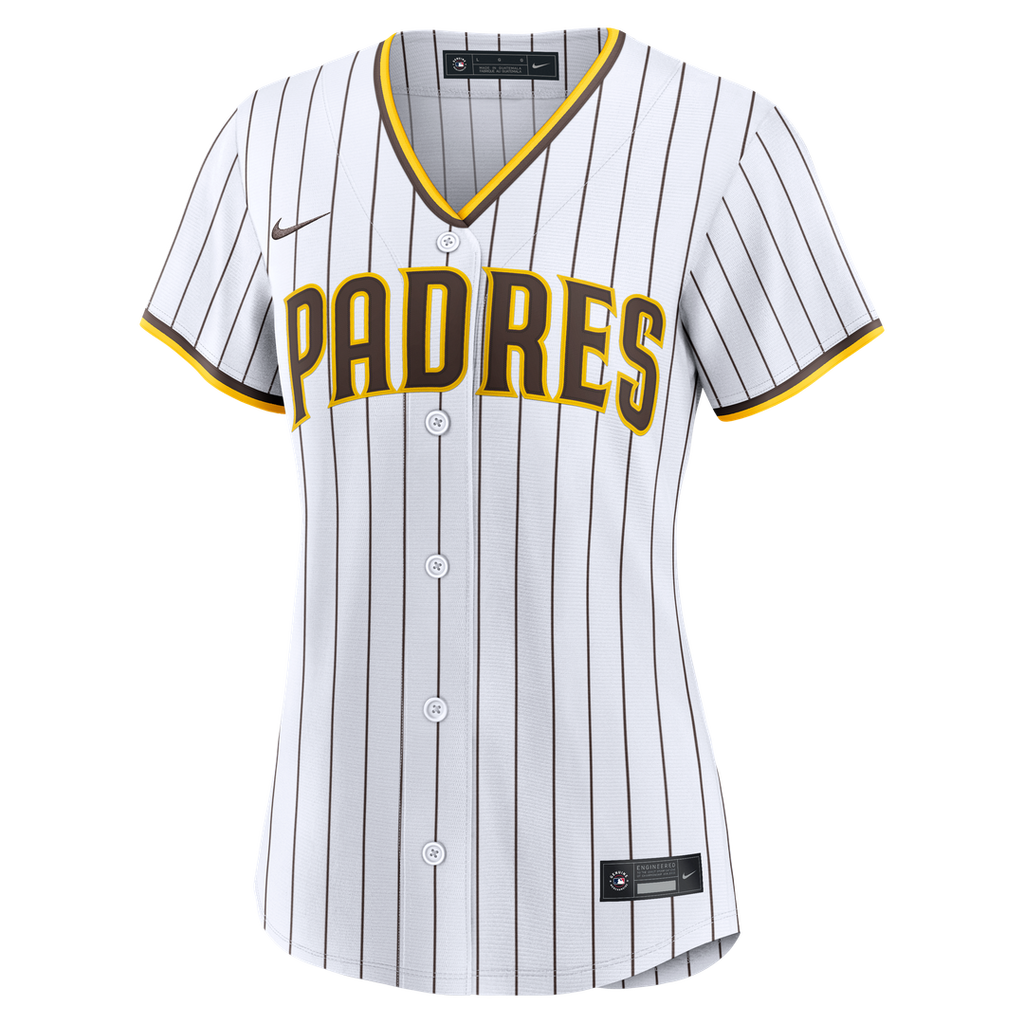 San Diego Padres Luis Campusano Women's Home Replica Jersey — White