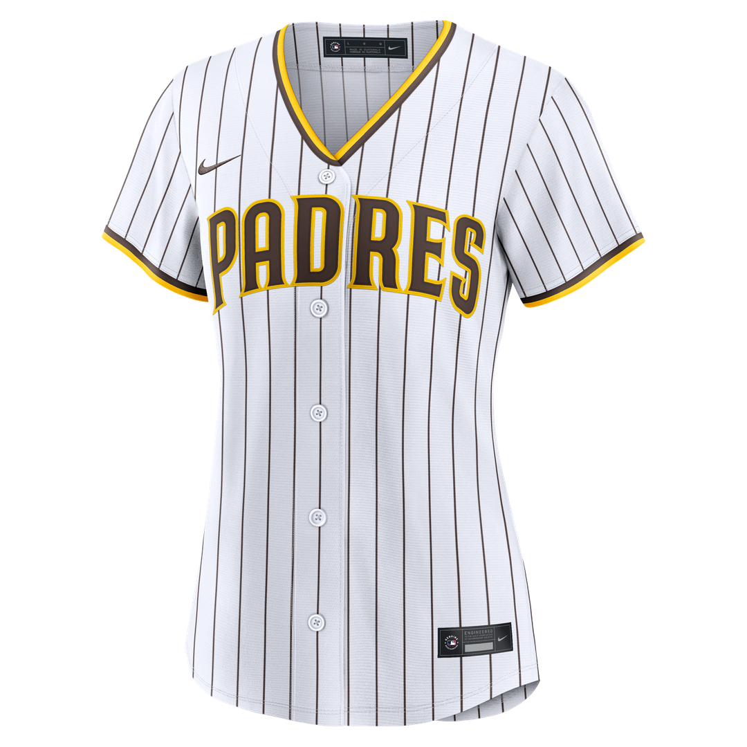 San Diego Padres Luis Campusano Women's Home Replica Jersey — White