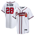 Atlanta Braves Matt Olson Home Replica Jersey — White